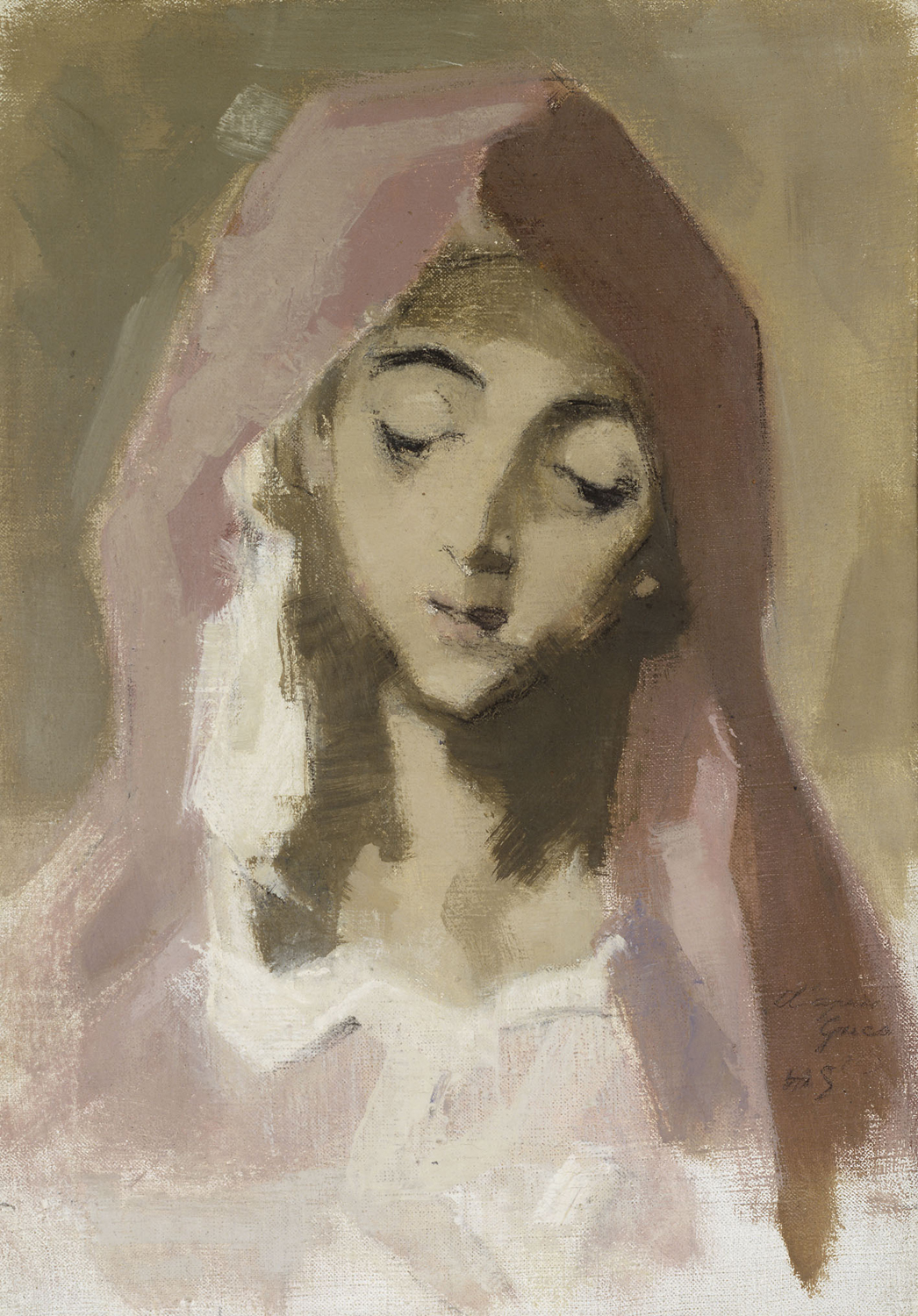 Our Lady of Charity (after El Greco), 1941