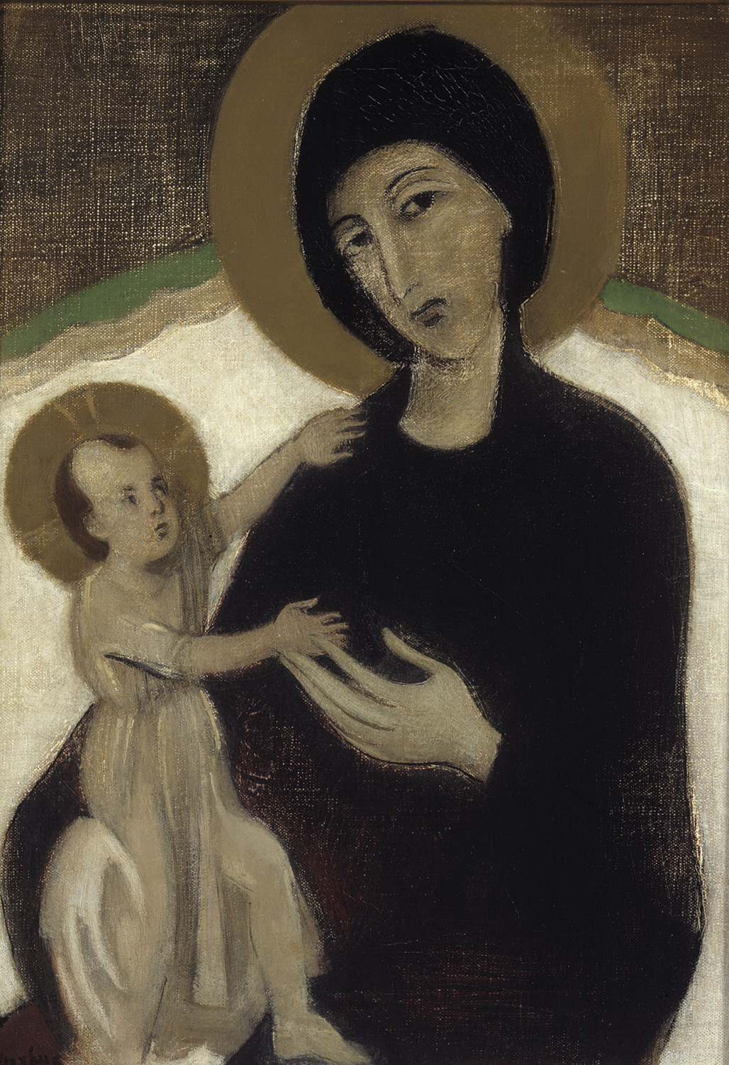 Madonna and Child, after Cimabue, 1932