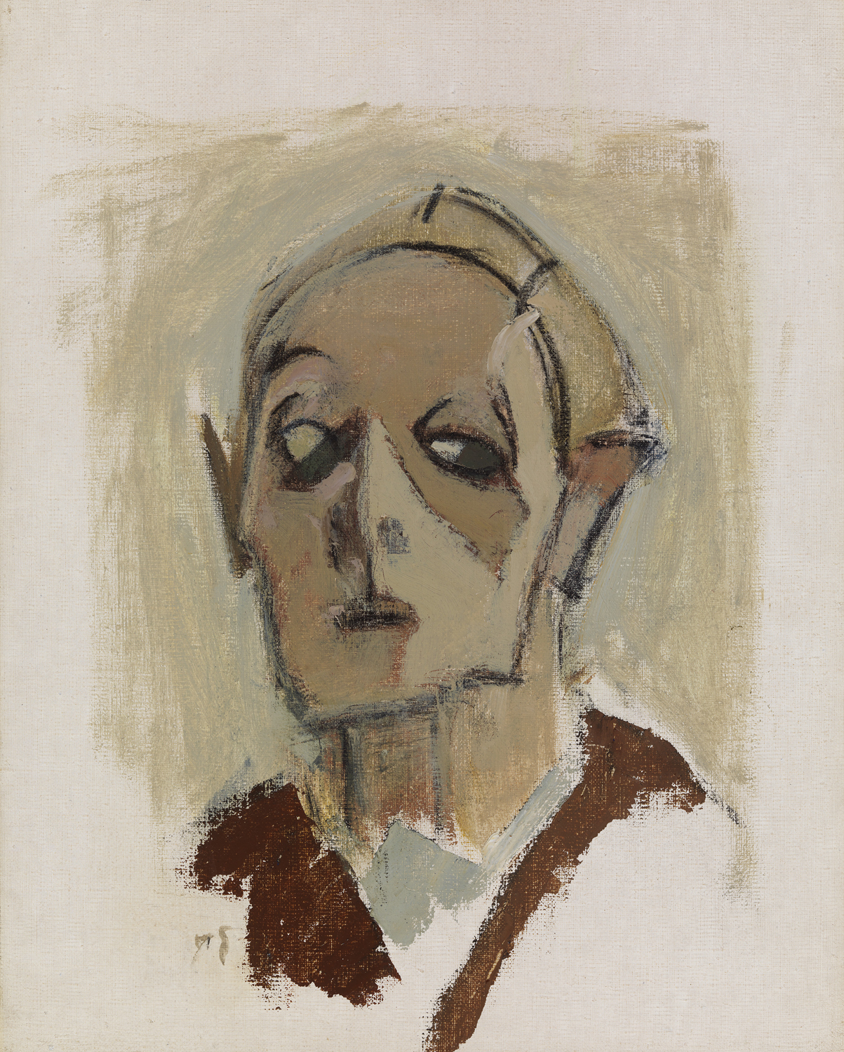 Self-Portrait, en face I, 1945