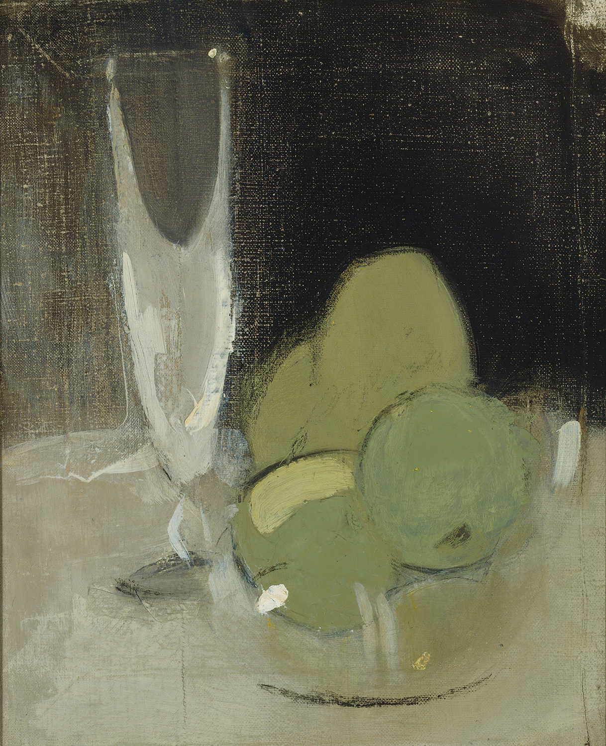Green Apples and Champagne Glass, 1934