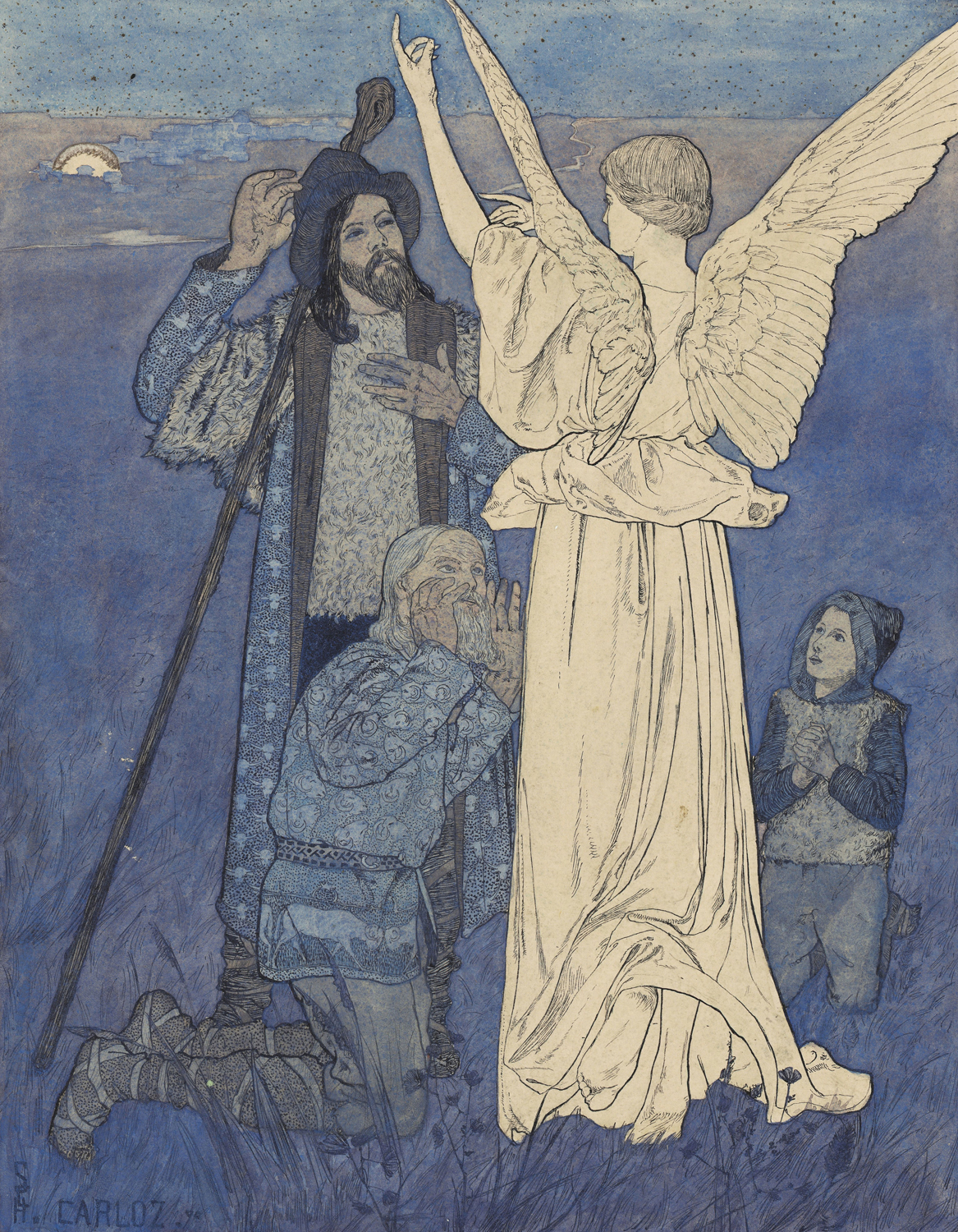 Nativity, Midnight Song, 1890