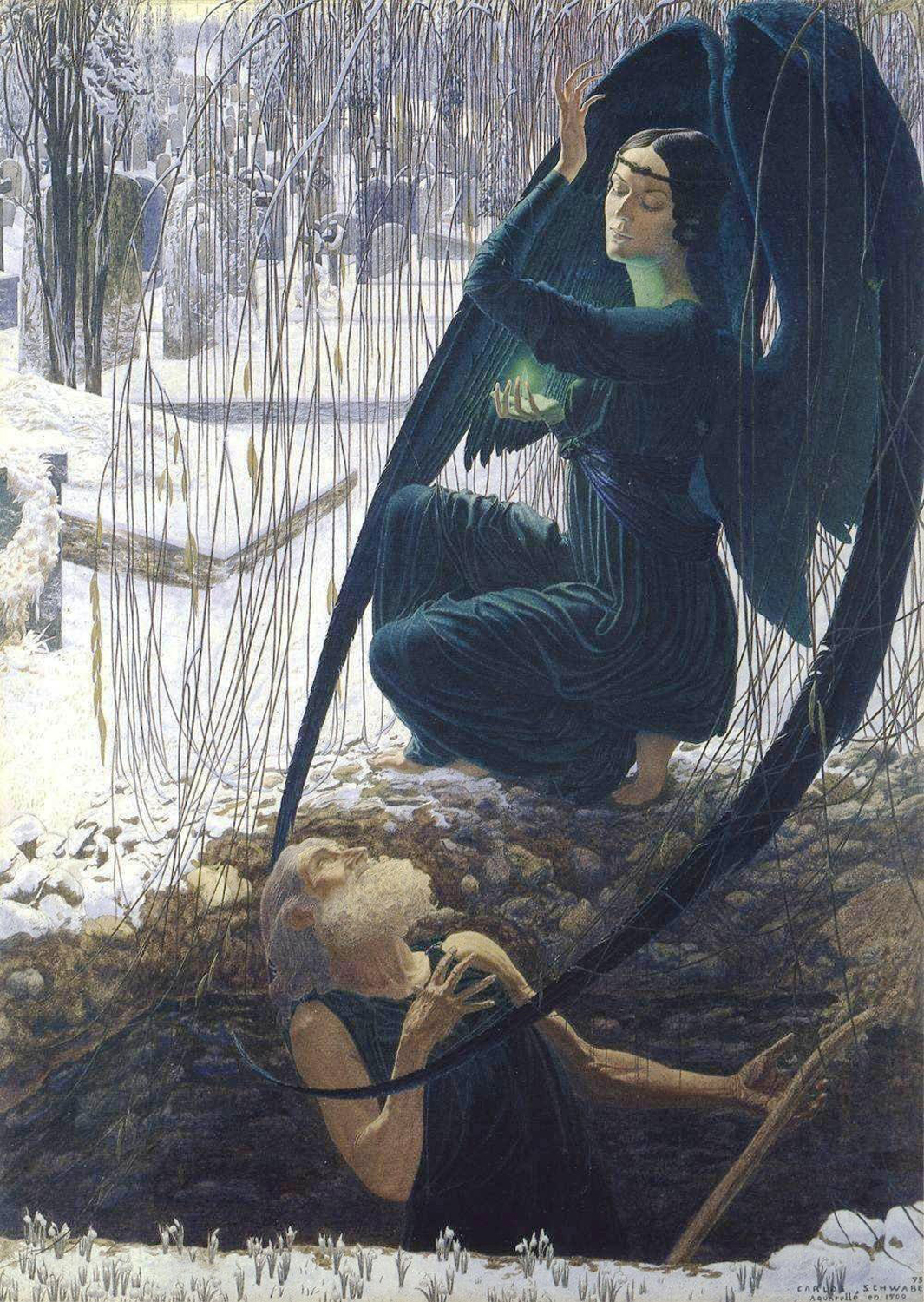 Death and the Gravedigger, 1890s
