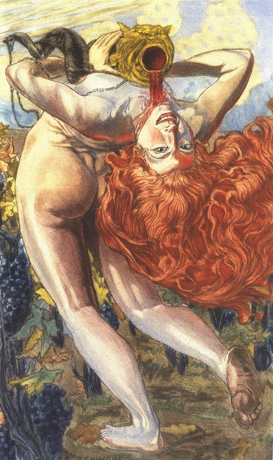 L'Ame du Vin (The Soul of Wine) from Fleurs-du-Mal (Flowers of Evil) by Charles Baudelaire, 19th century