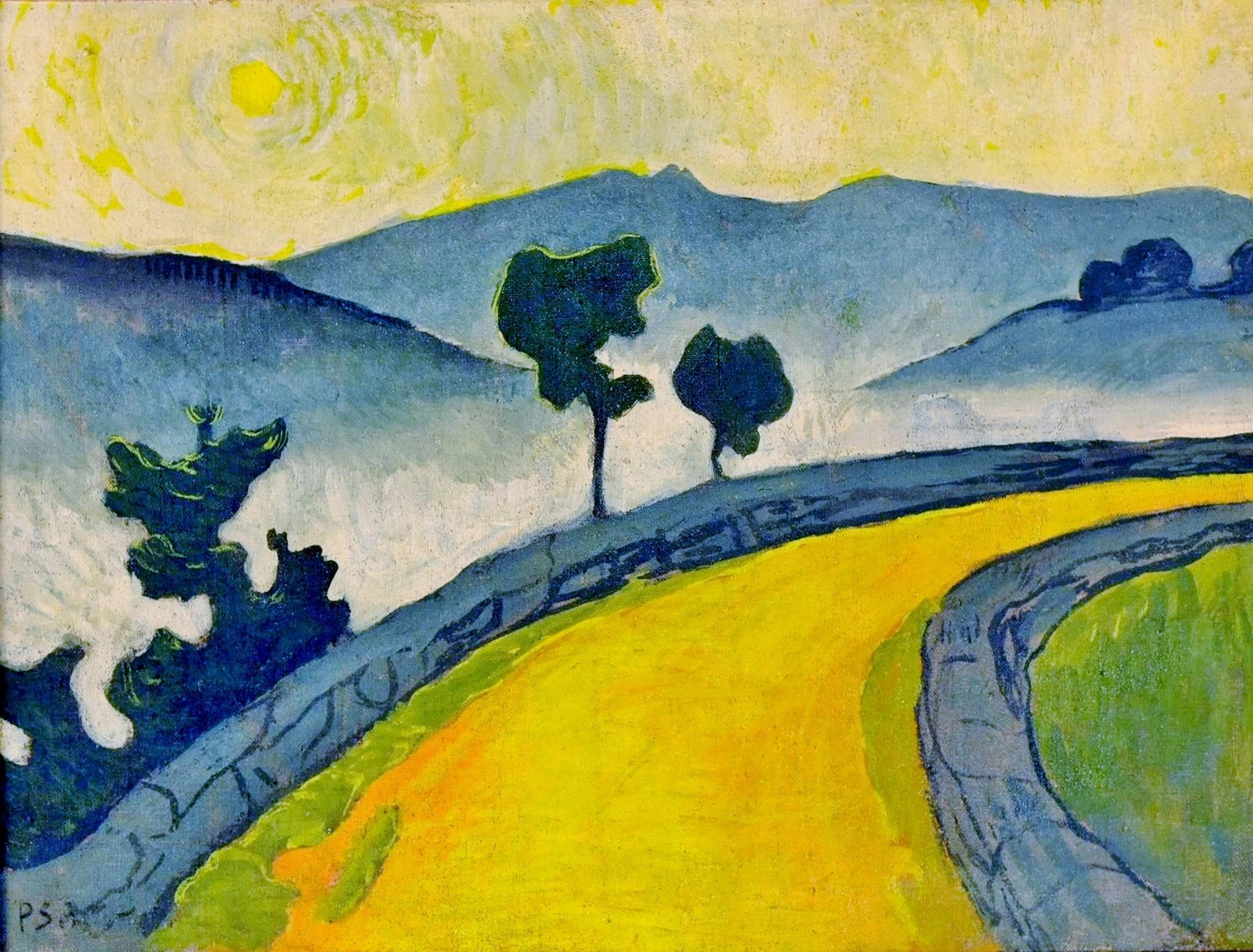 The Yellow Road, 1903