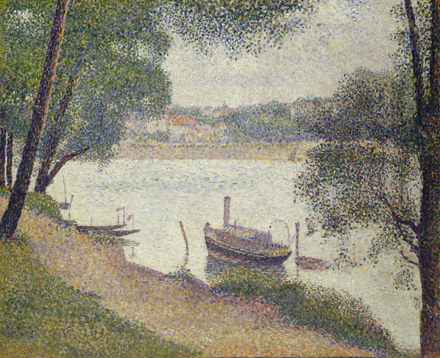 Gray Weather, Grand Jatte, 1888