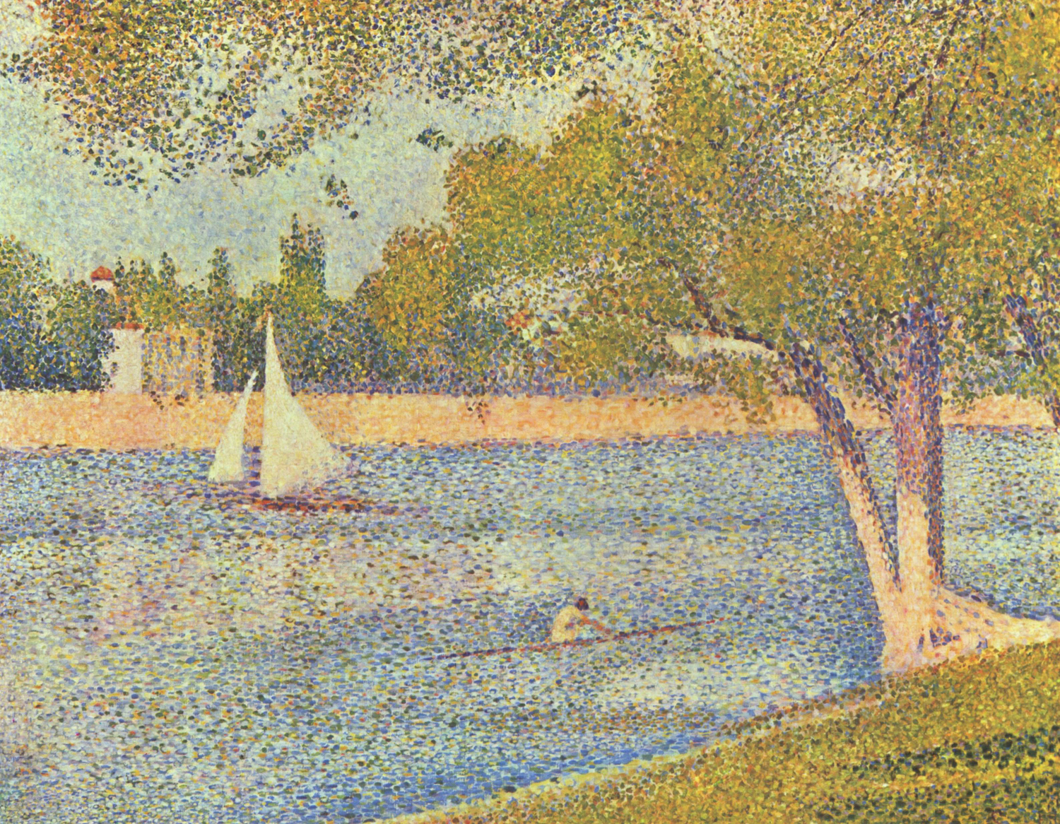The Seine at La Grande Jatte, 1888