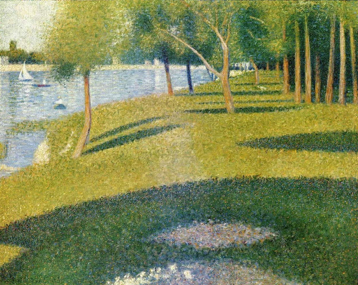 Landscape, Island of La Grande Jatte, 1884