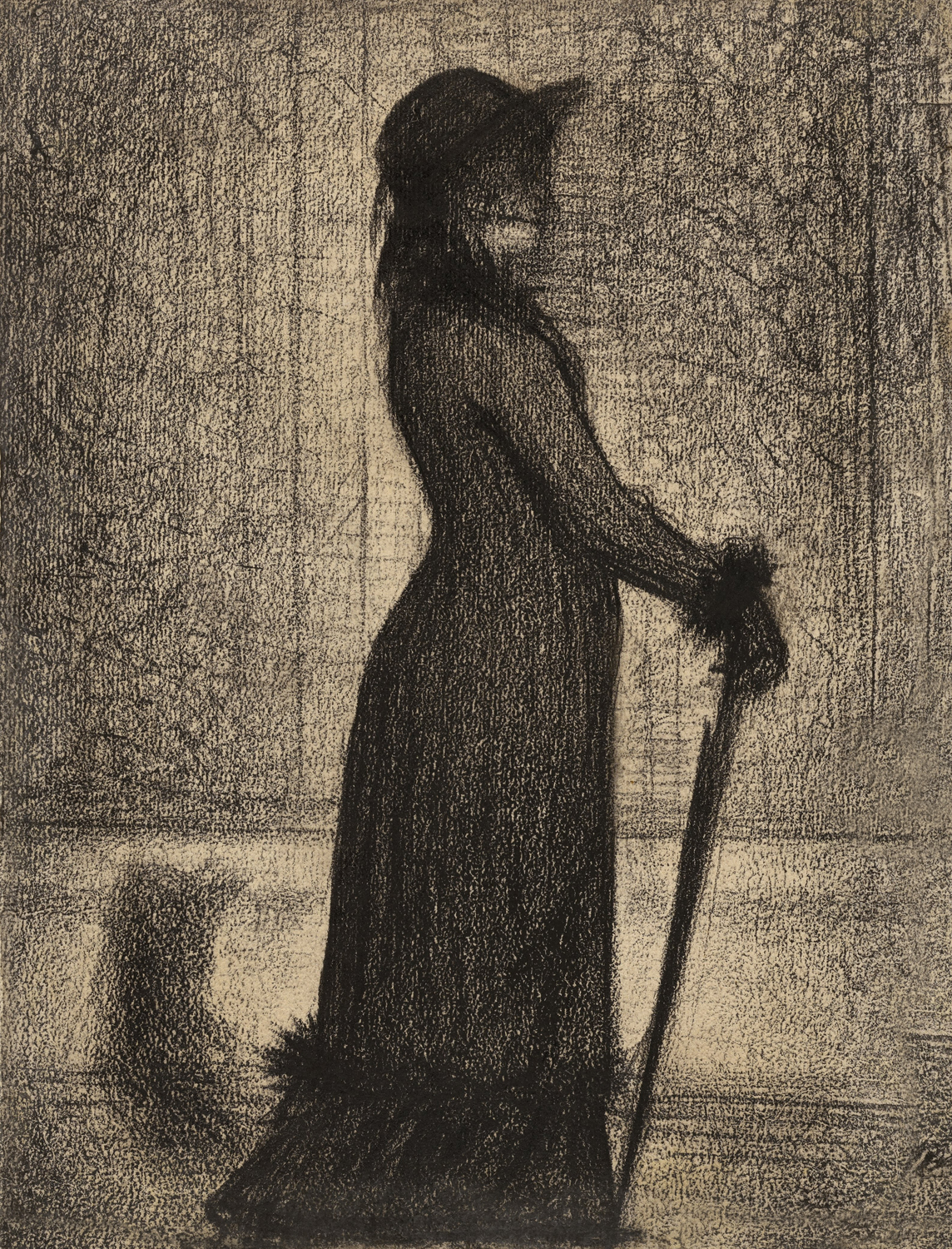 Woman Strolling, c. 1884