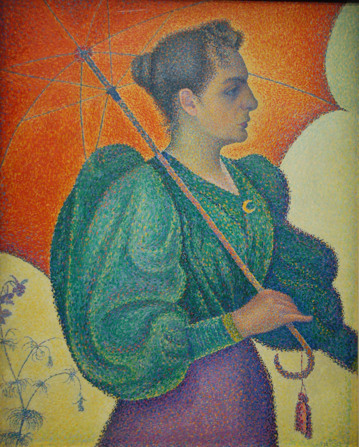 Lady with an Umbrella, 1893