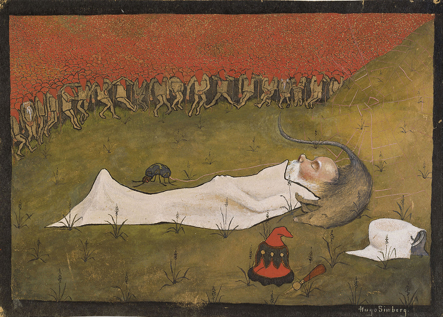 King Hobgoblin Sleeping, 1896