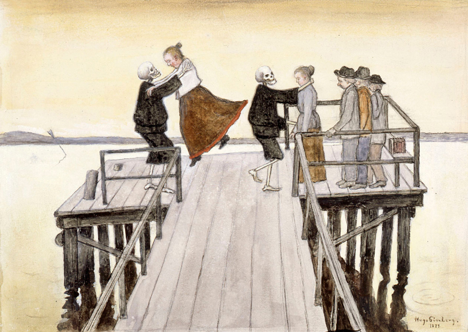 Dance on a Quay, 1899