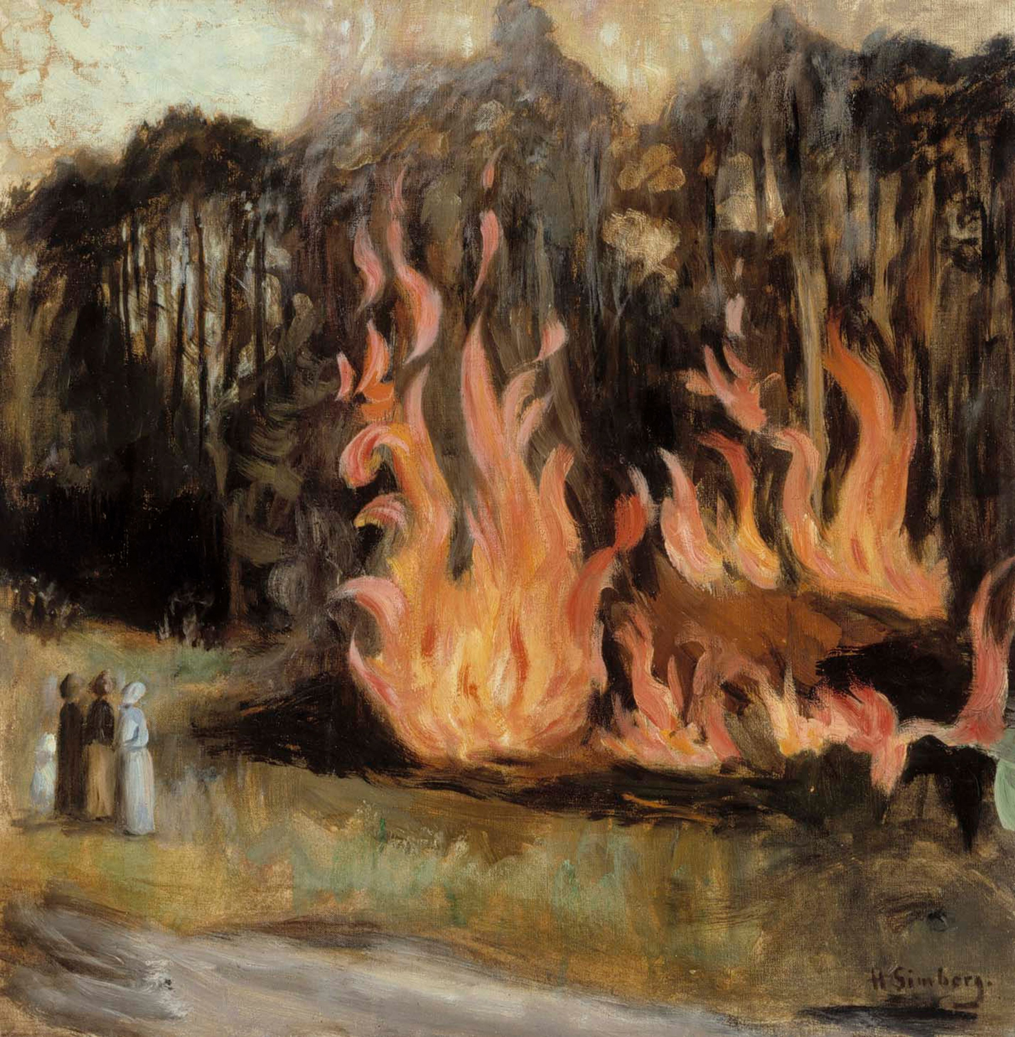 Bonfires, 19th century