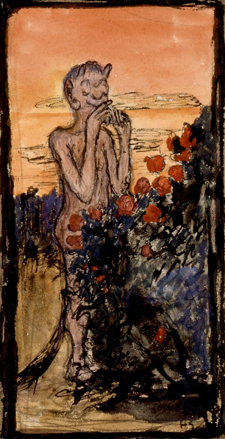 The Devil in the Rose Bush, 19th century