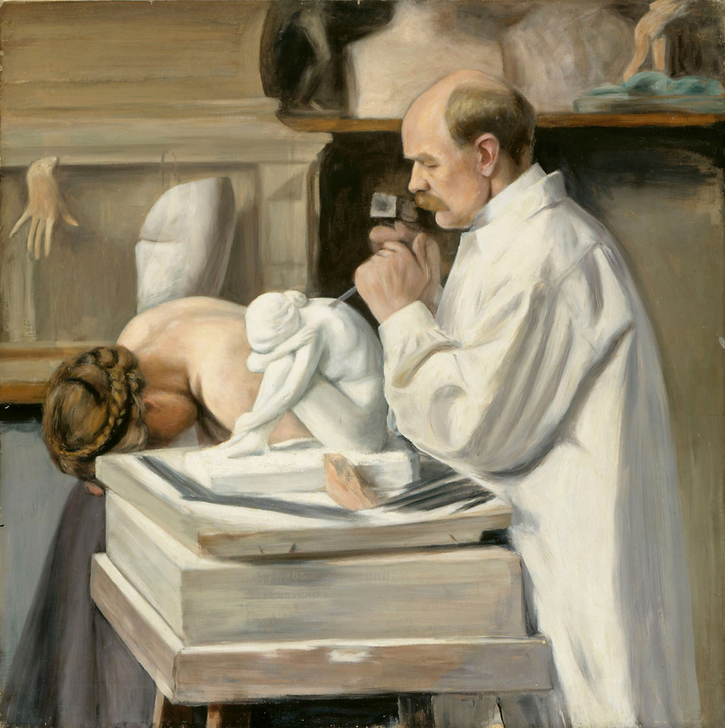 Portrait of Viktor Malmberg, early 20th century