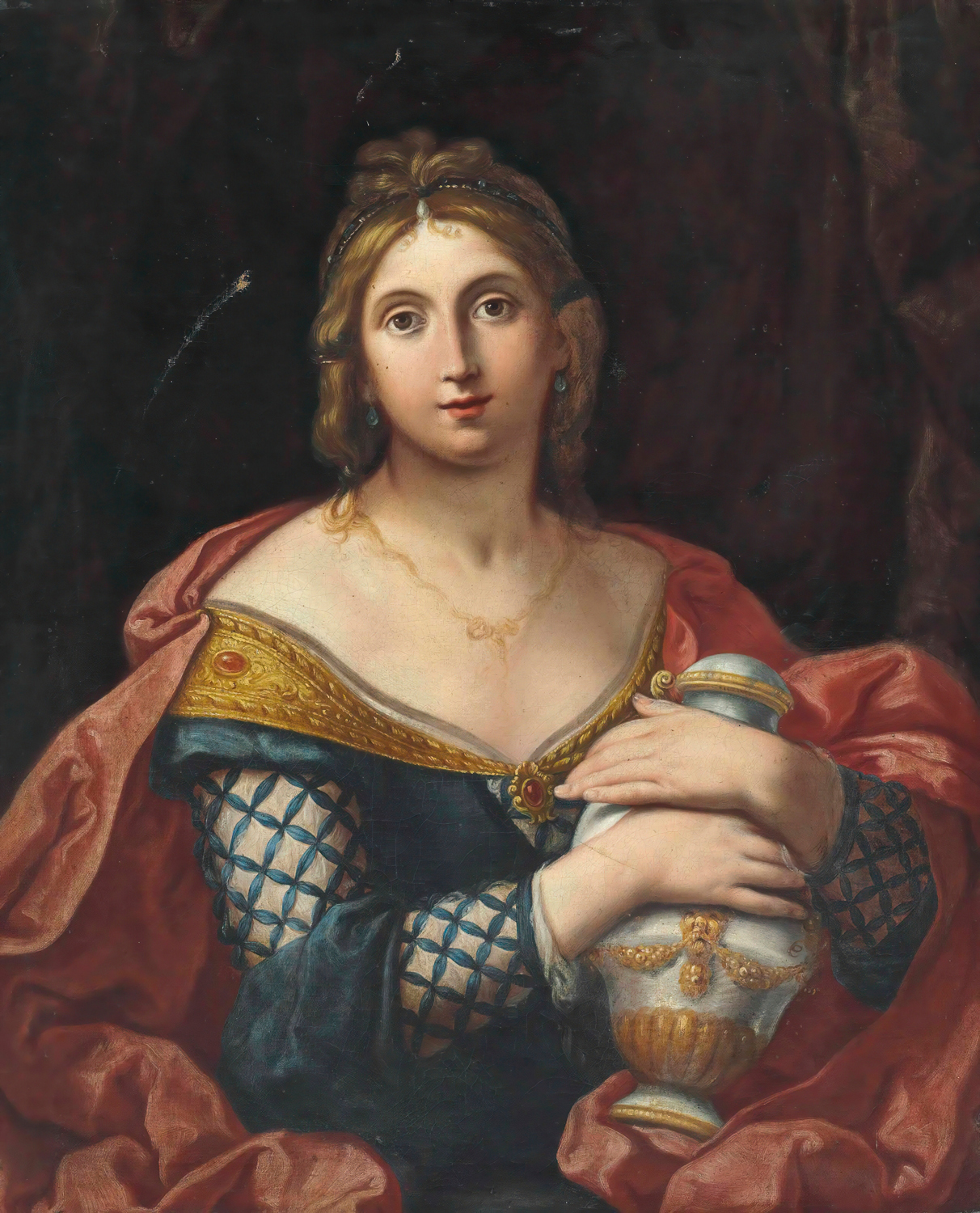 Portrait of a Lady (half-length), as Pandora or Artemisia
