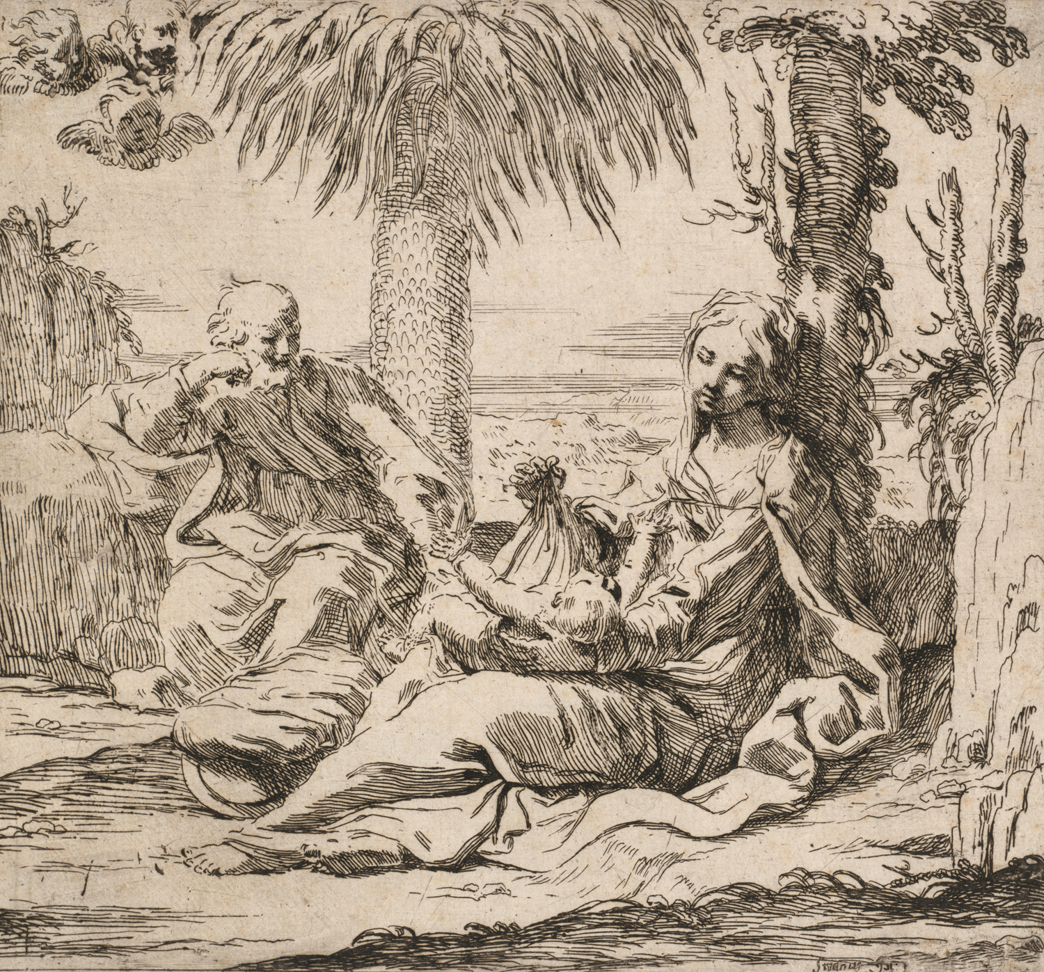 Rest on the Flight into Egypt