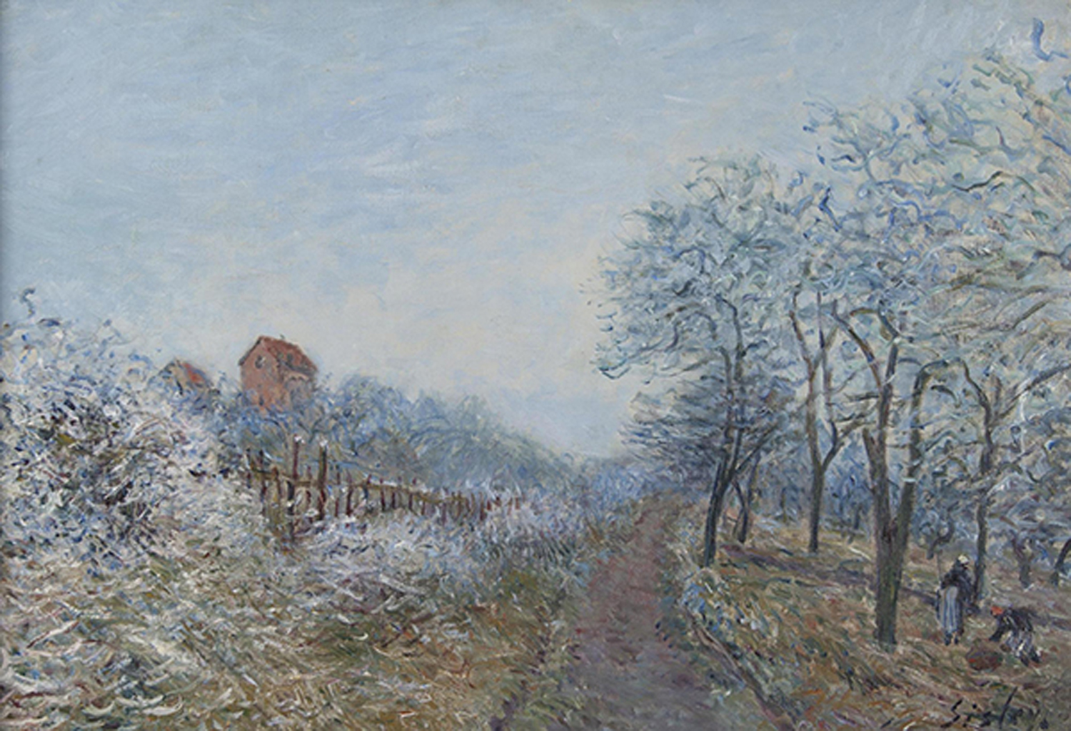 Frost in Veneux, 1880