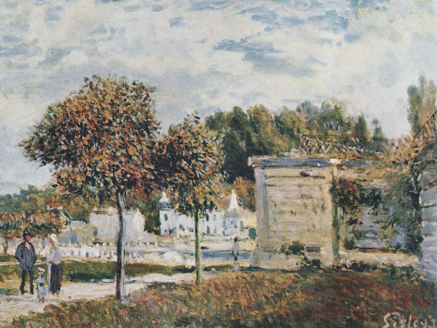 Bassin de Marly, 1875