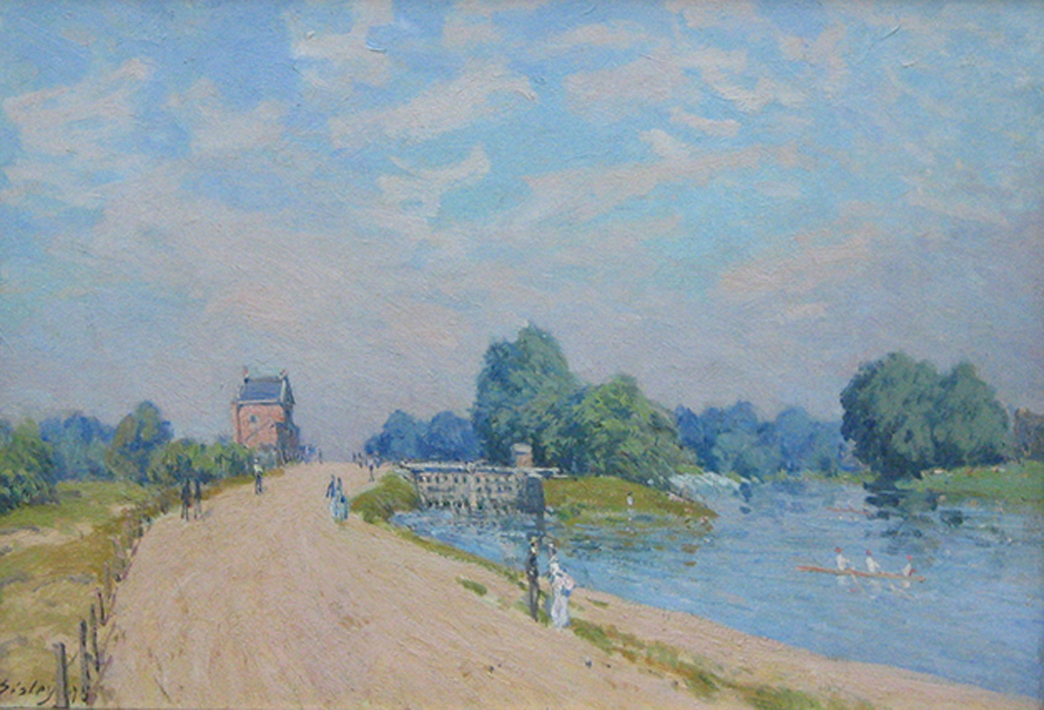 The Road to Hampton Court, 1874