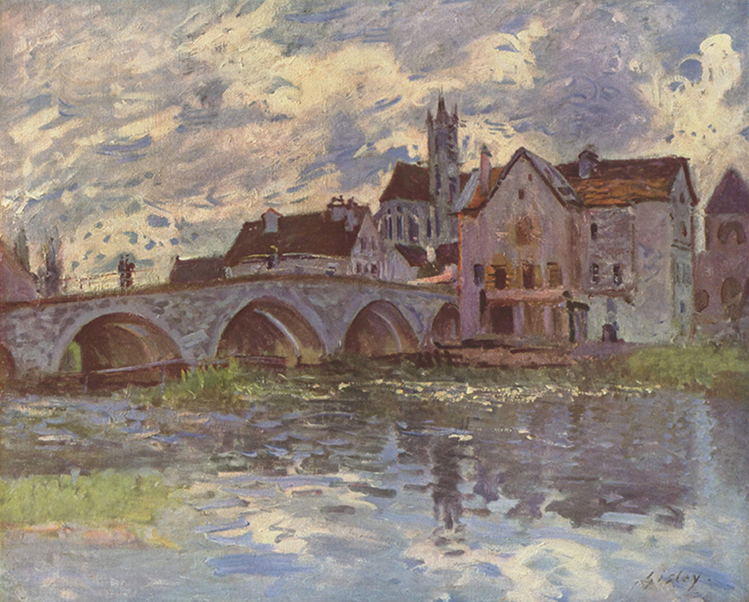 The Bridge at Moret-sur-Loing, c. 1885