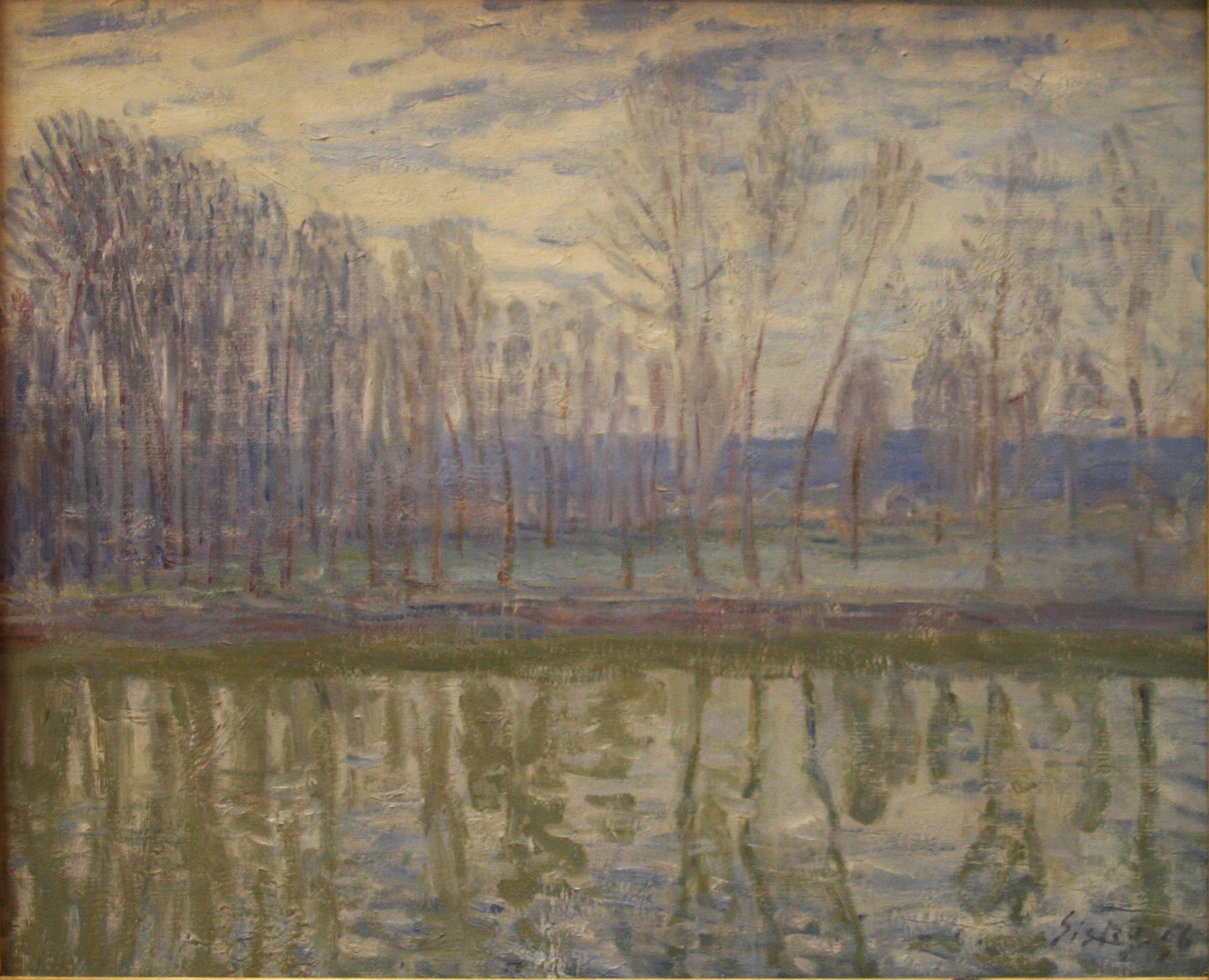 The Shore of the Loing River, 1896