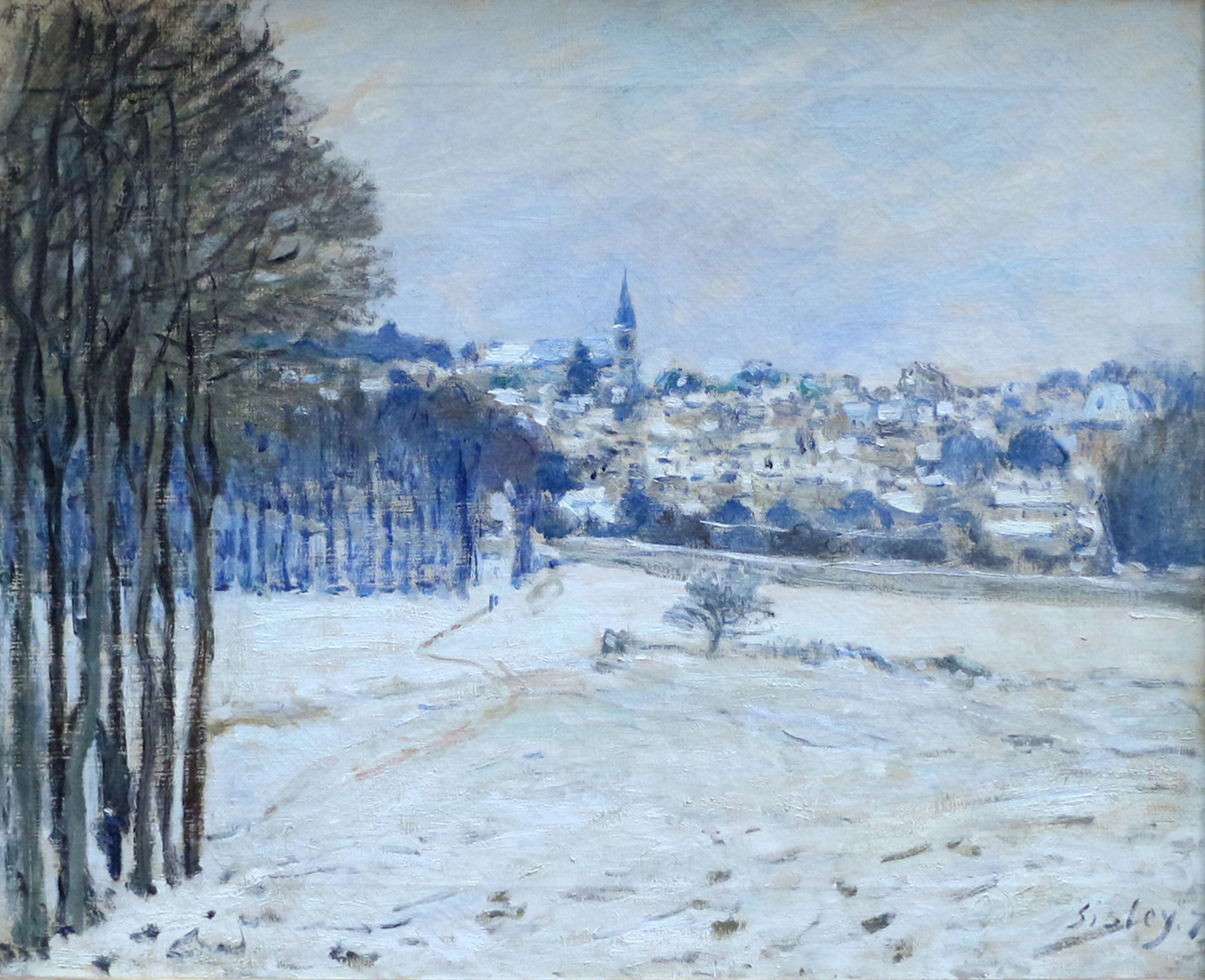 Snow in Marly-le-Roi, 1875