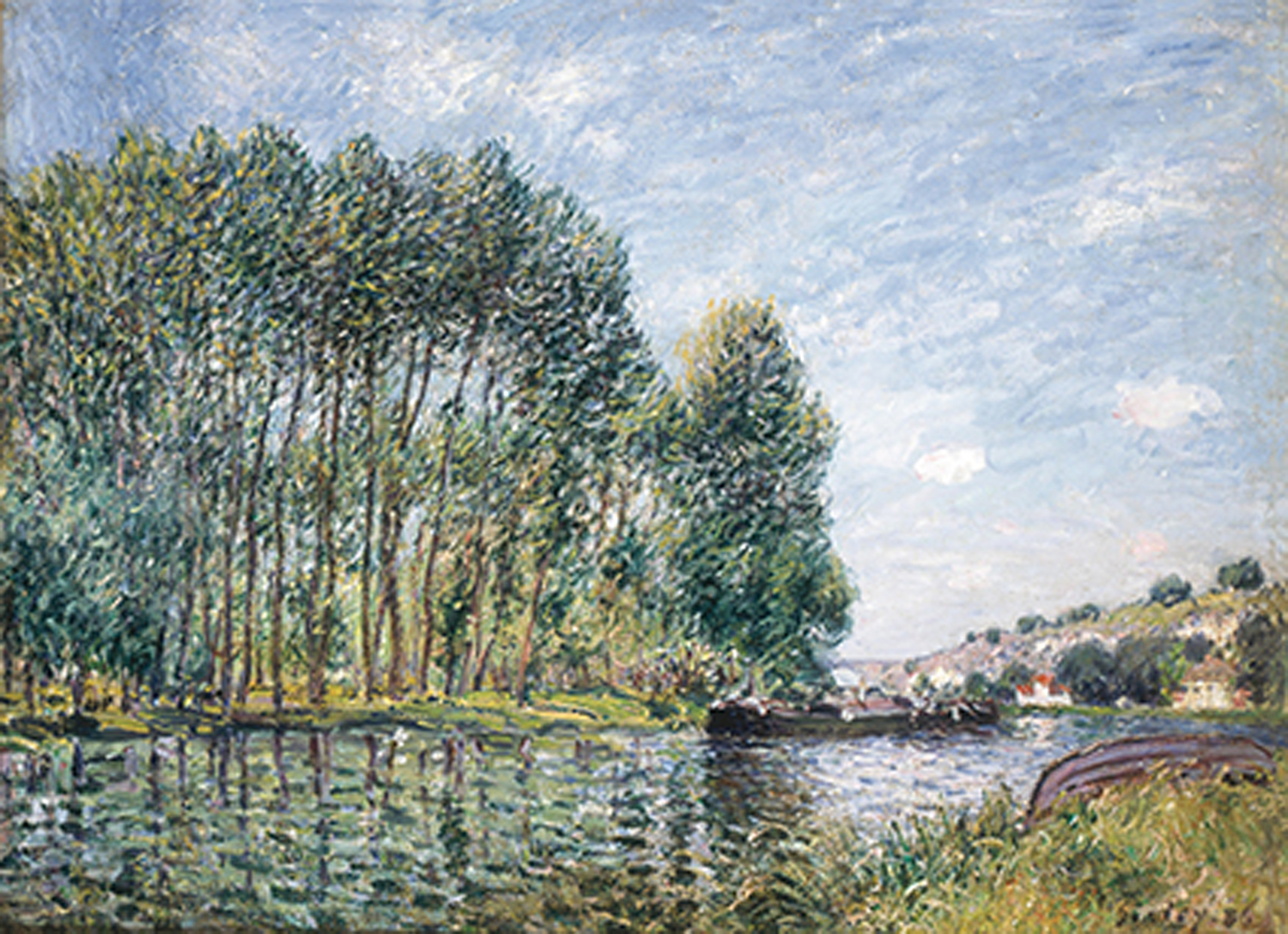 The Curve of the Loing at Moret, 1886