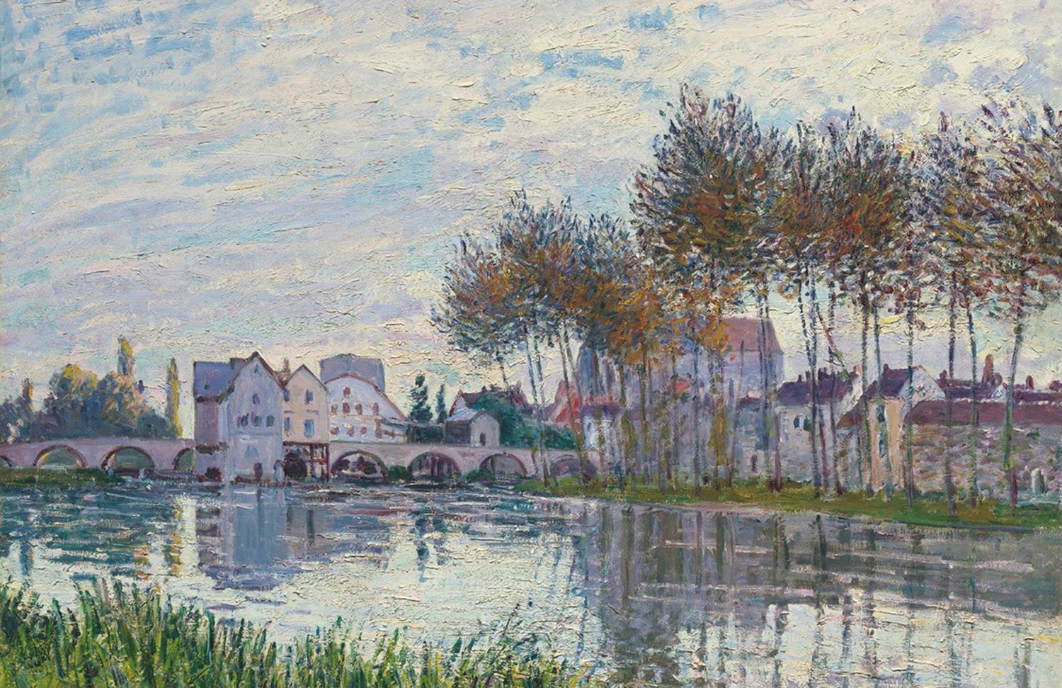 Moret at Sunset, October, 1888