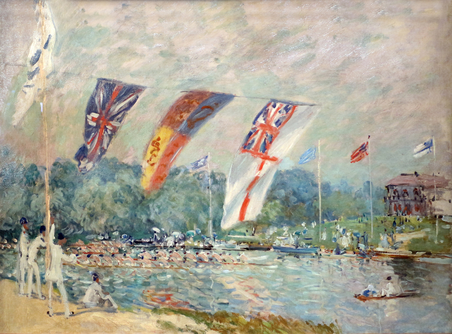 The Regatta at Molesey, 1874