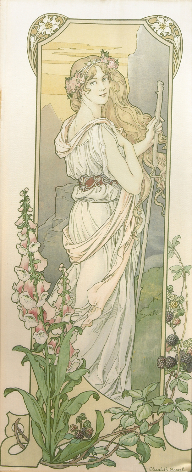 Fleurs de Montagne (Mountain Flowers), 1901