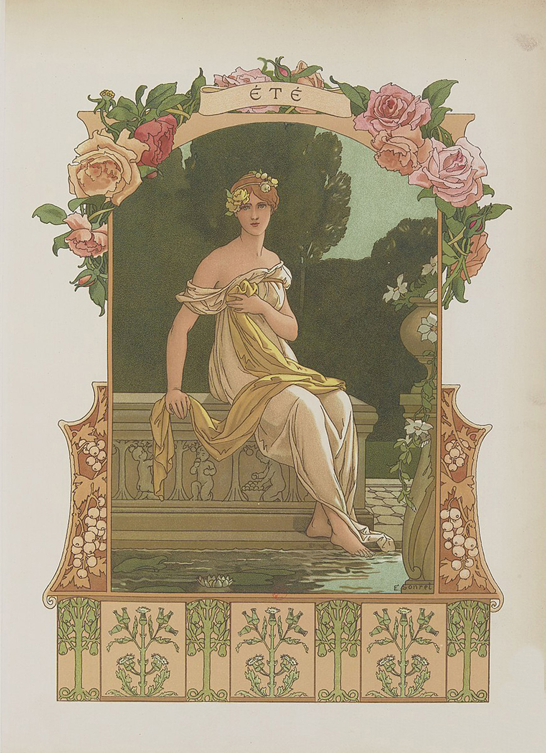 The Seasons - Summer, 1901