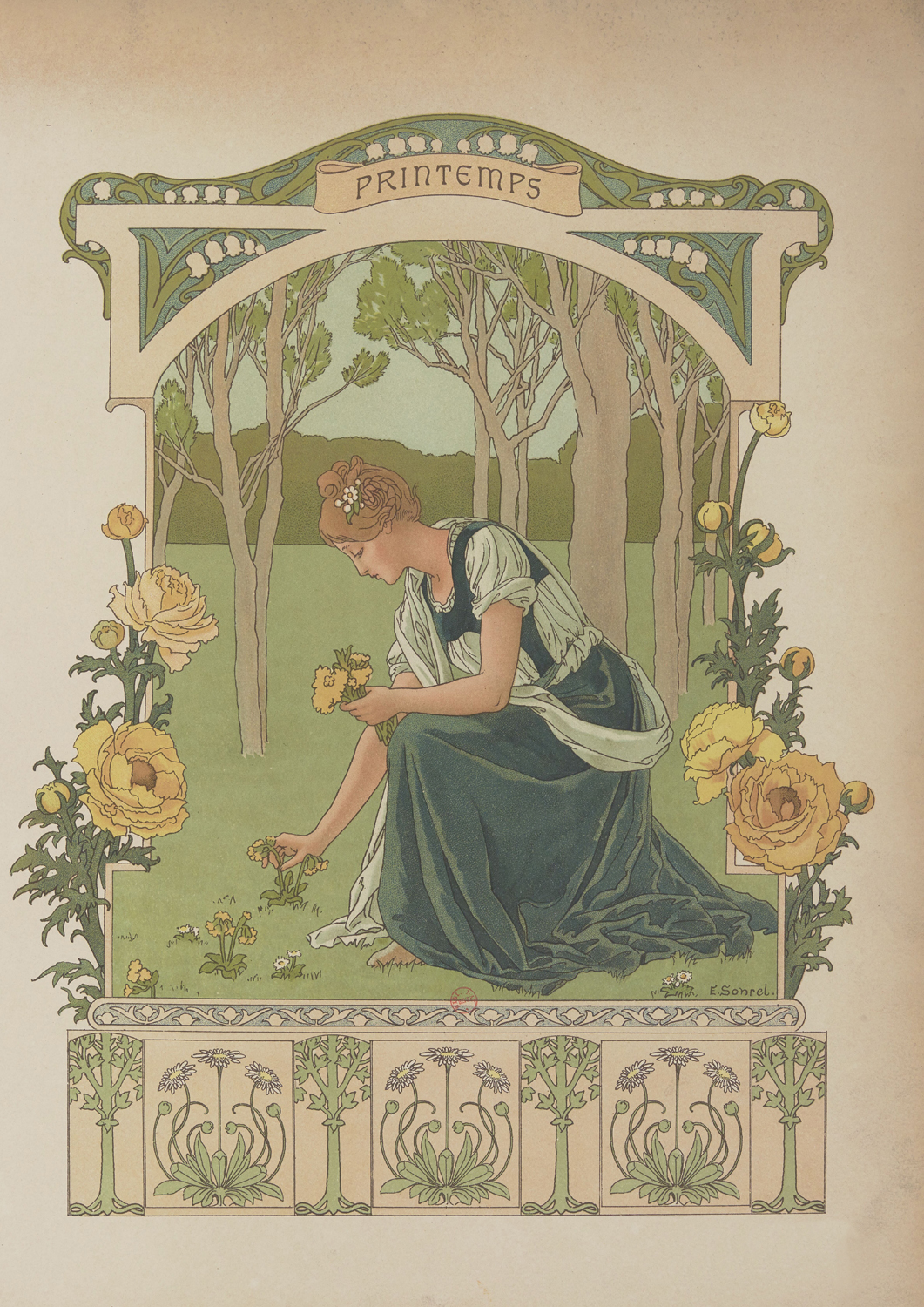 The Seasons - Spring, 1901