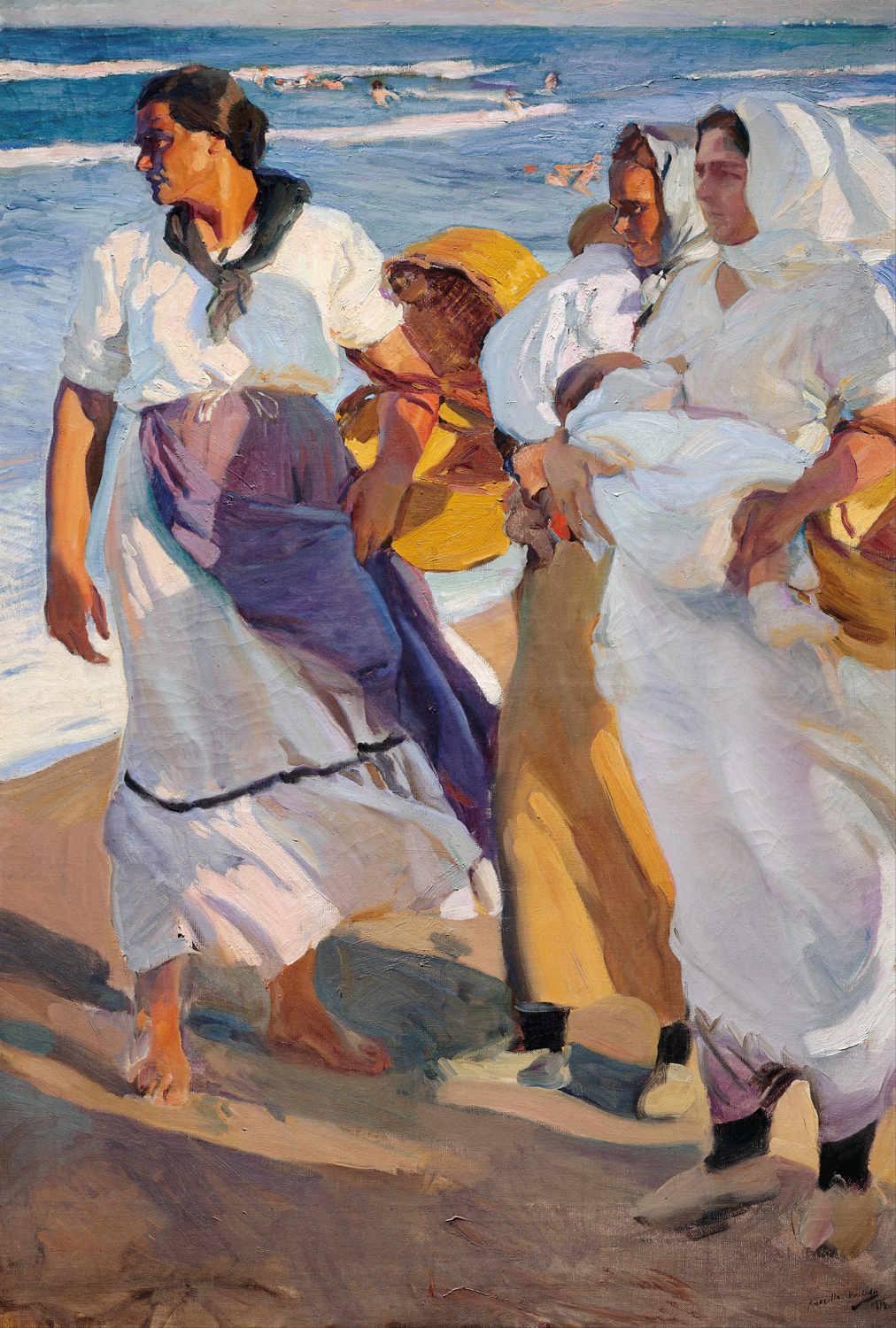 Fisherwomen from Valencia, 1915