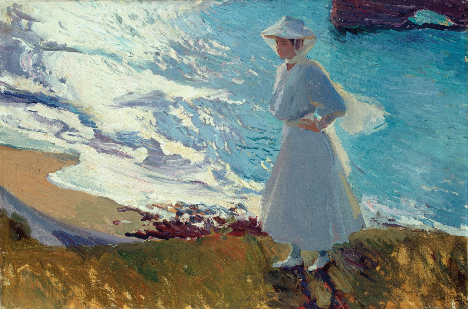 Maria on the Beach, 1906