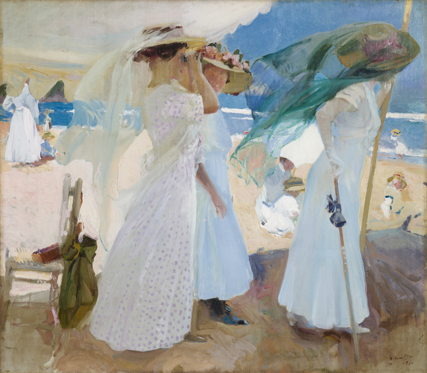 Under the Awning, Zarauz, 1910