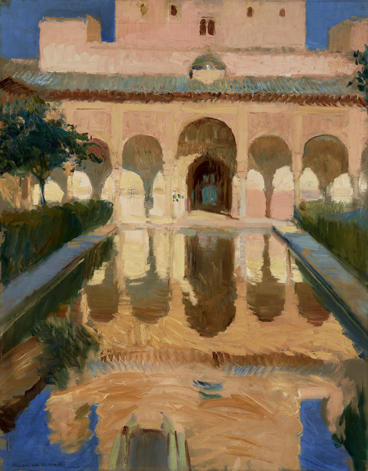 Hall of the Ambassadors, Alhambra, Granada, 1909