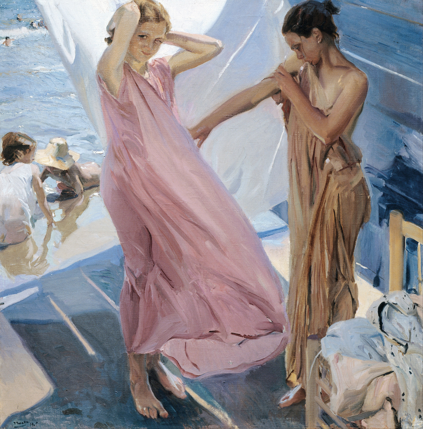 After Bathing, 1909