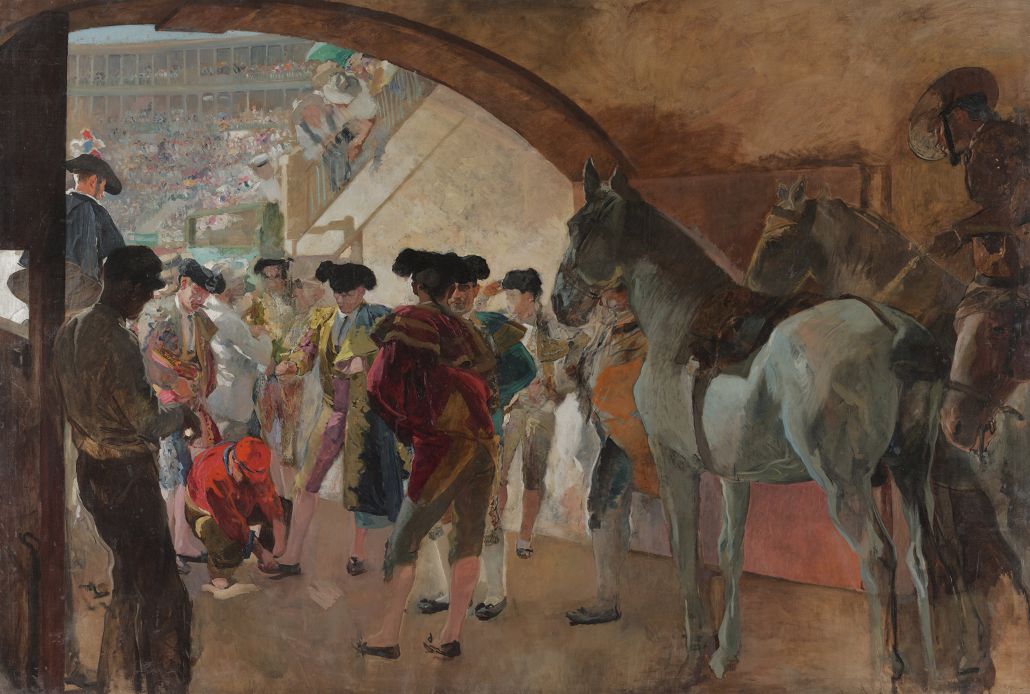 Antes de la Corrida (Before the Bullfight) , 1900