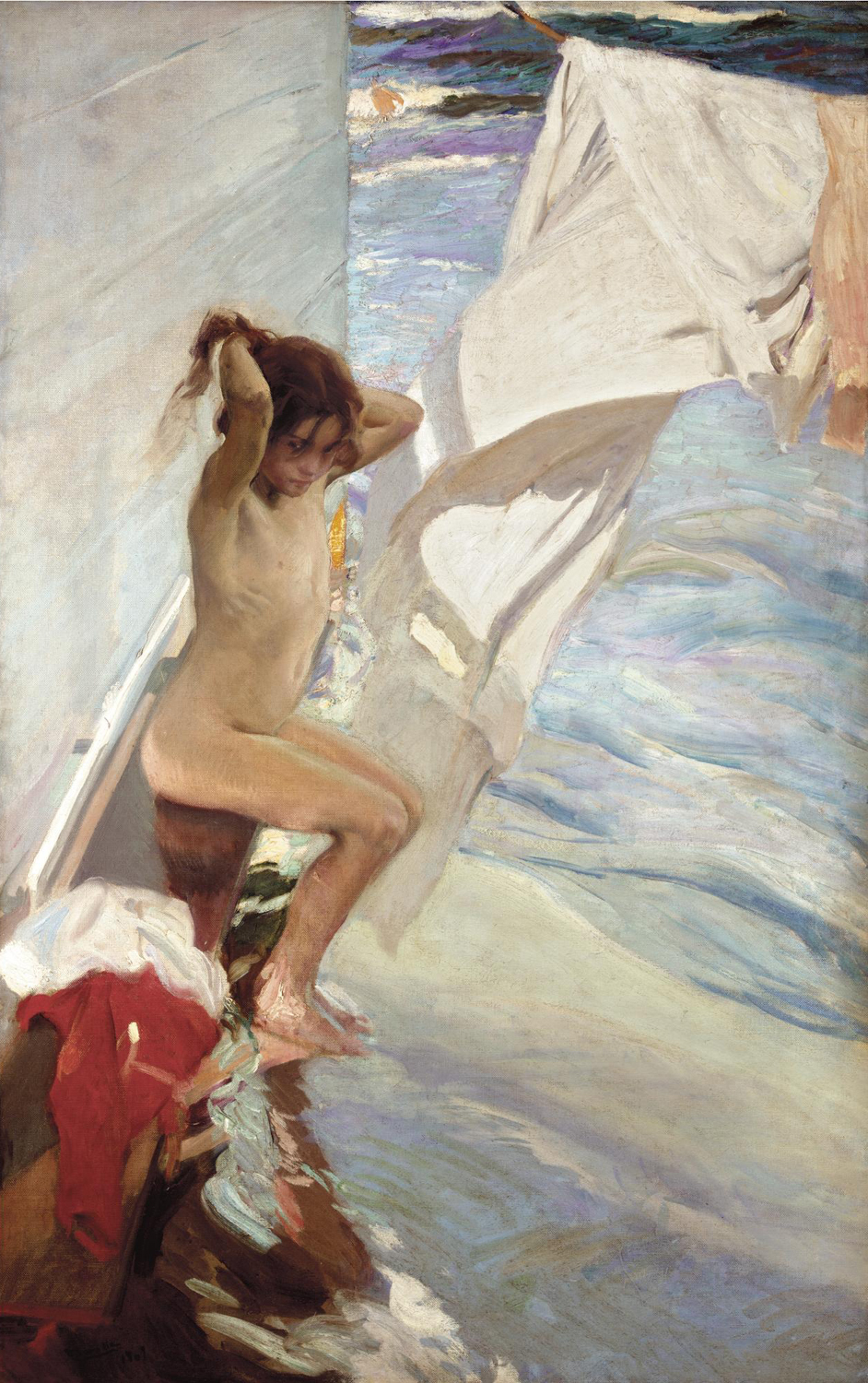 Antes del Bano (After the Bathing), 1909