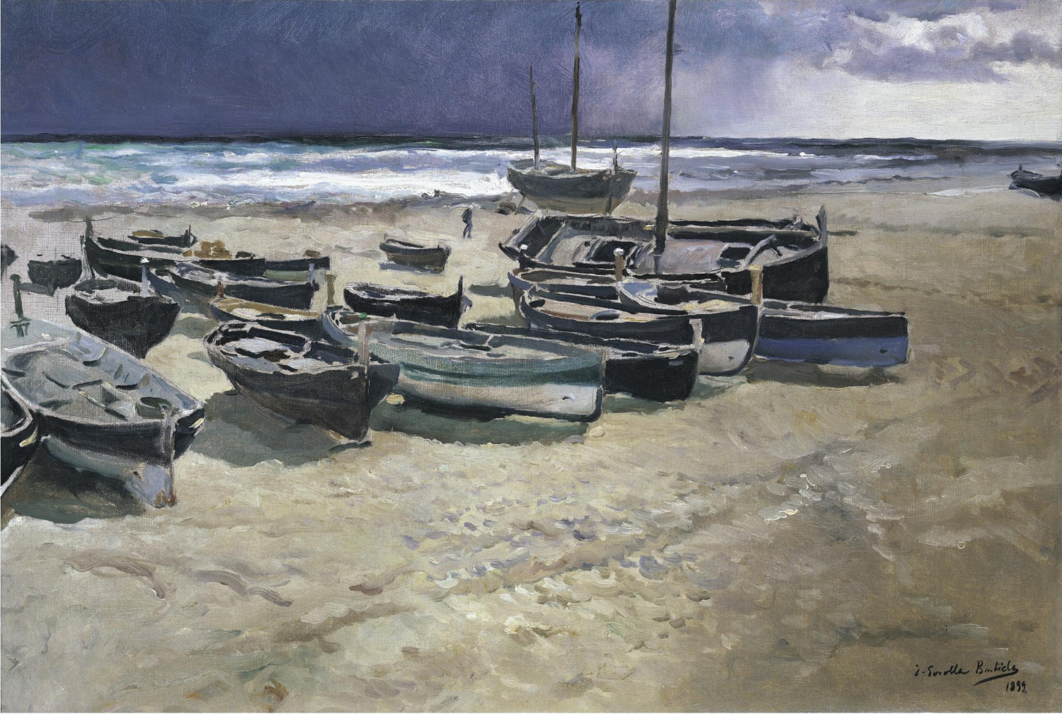 Dia de Tempestad, Valencia, 1899