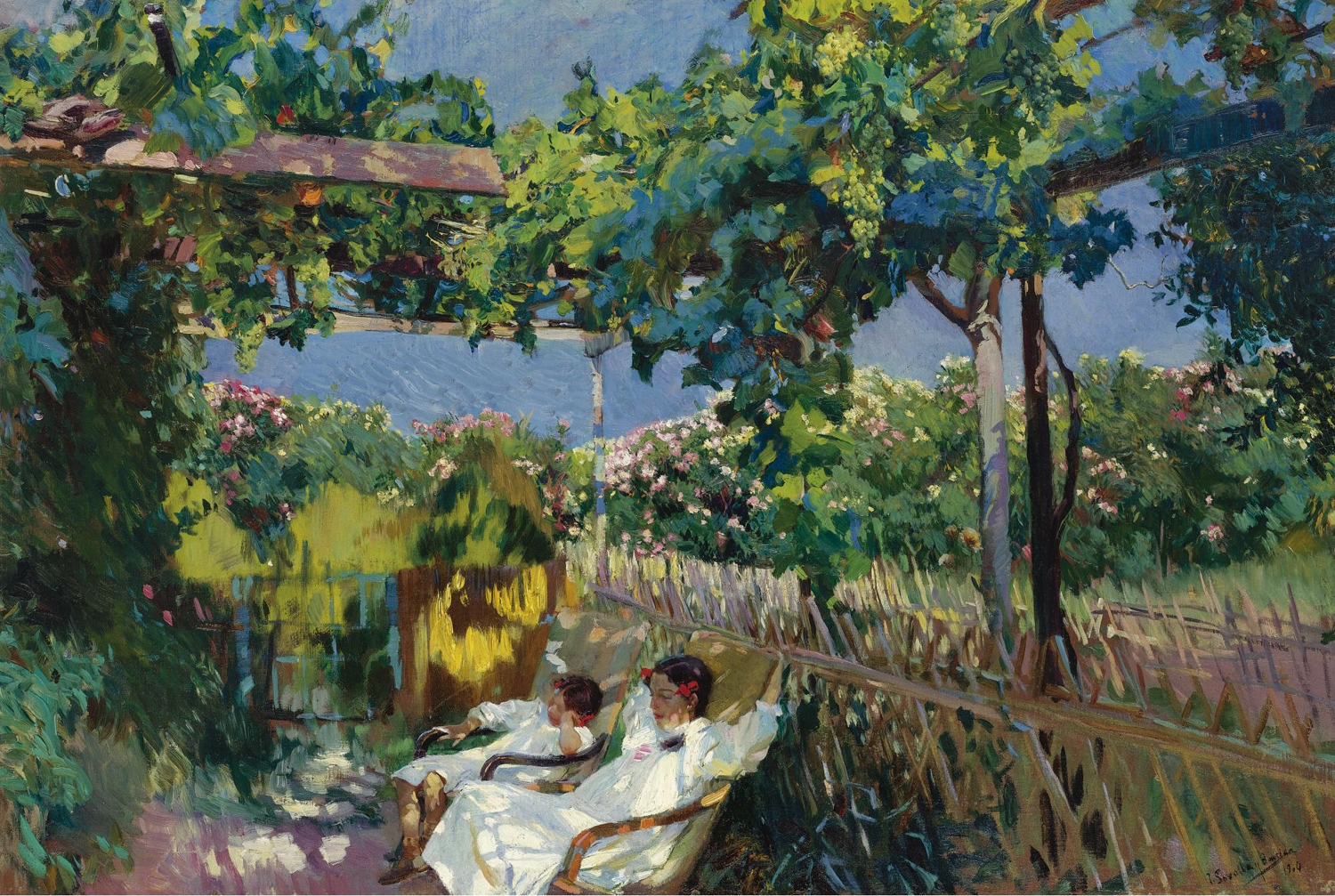 La Siesta en le Jardin (Siesta in the Garden), 1914
