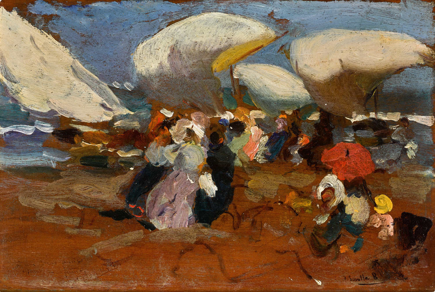 Playa de Valencia, 1906