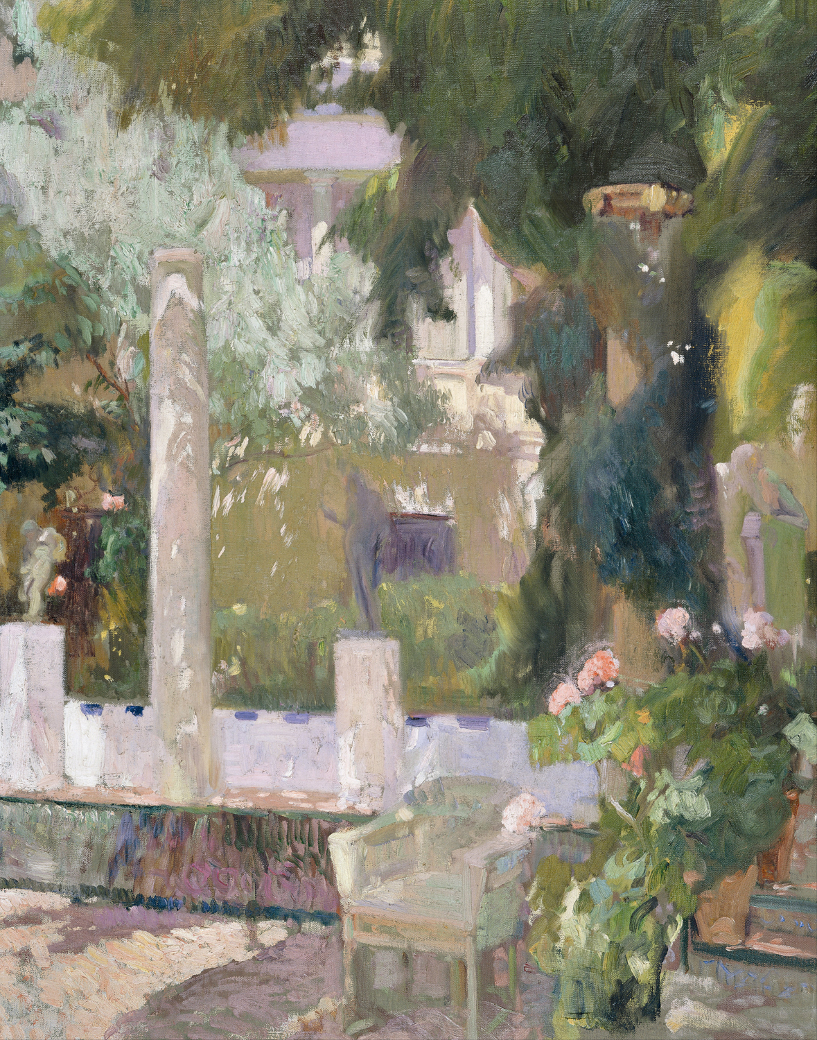Jardin de la Casa Sorolla, 1920
