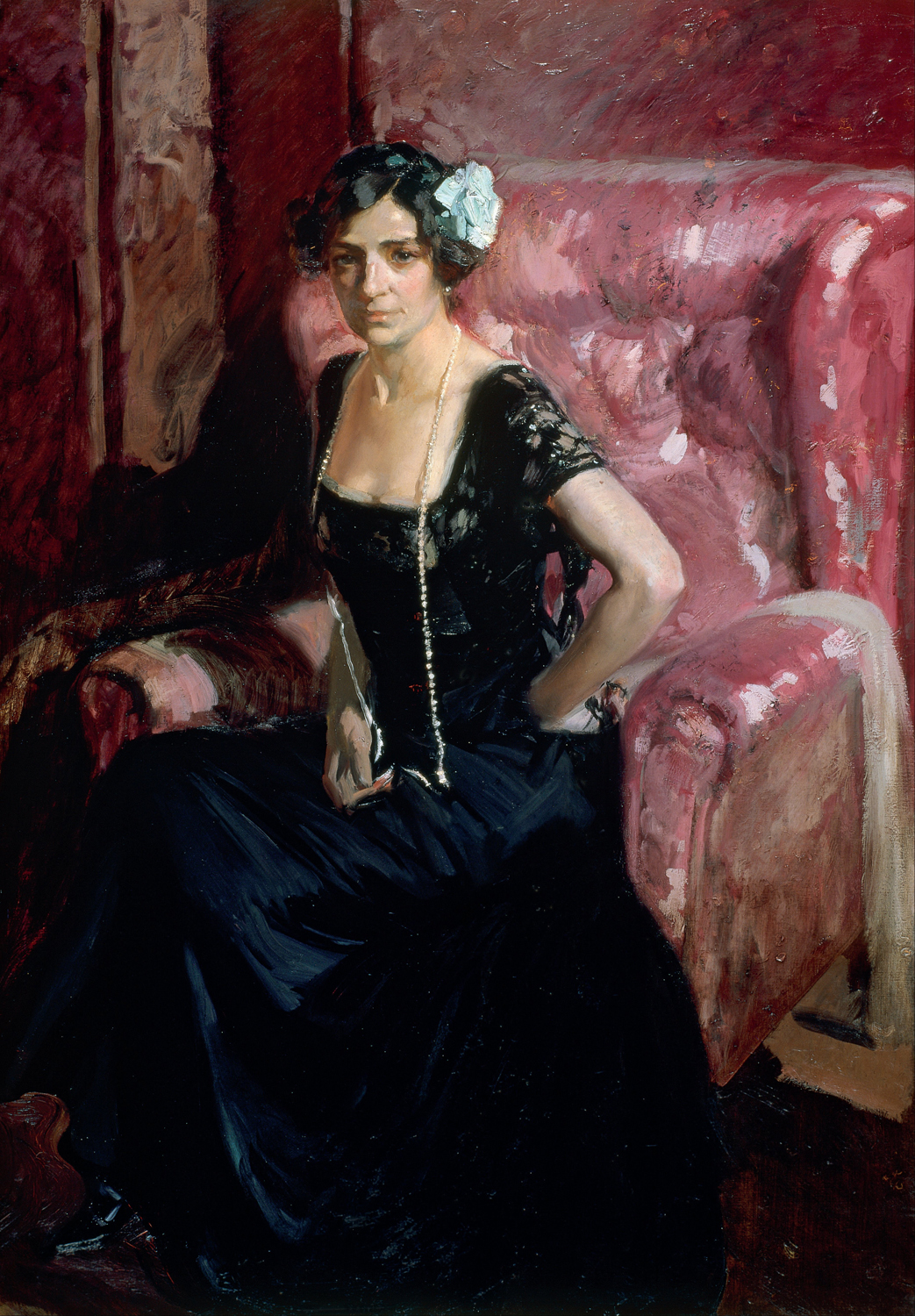 Clotilde in Evening Dress, 1910