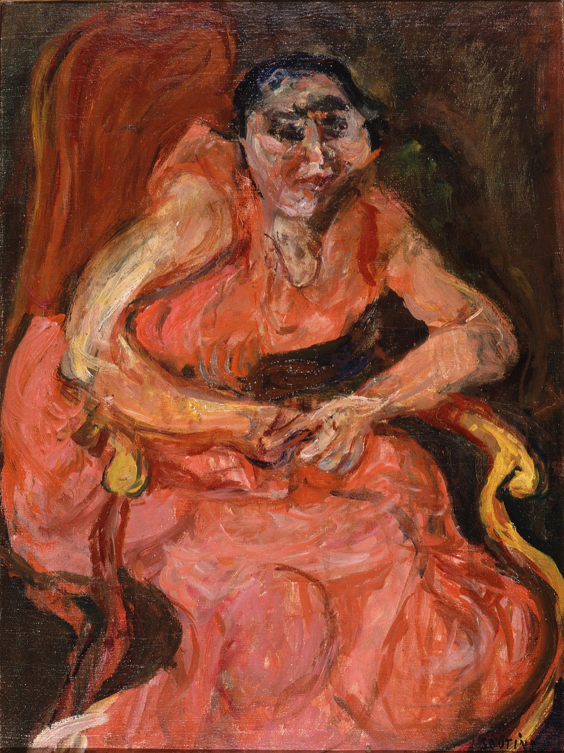 Woman in Pink, 1934