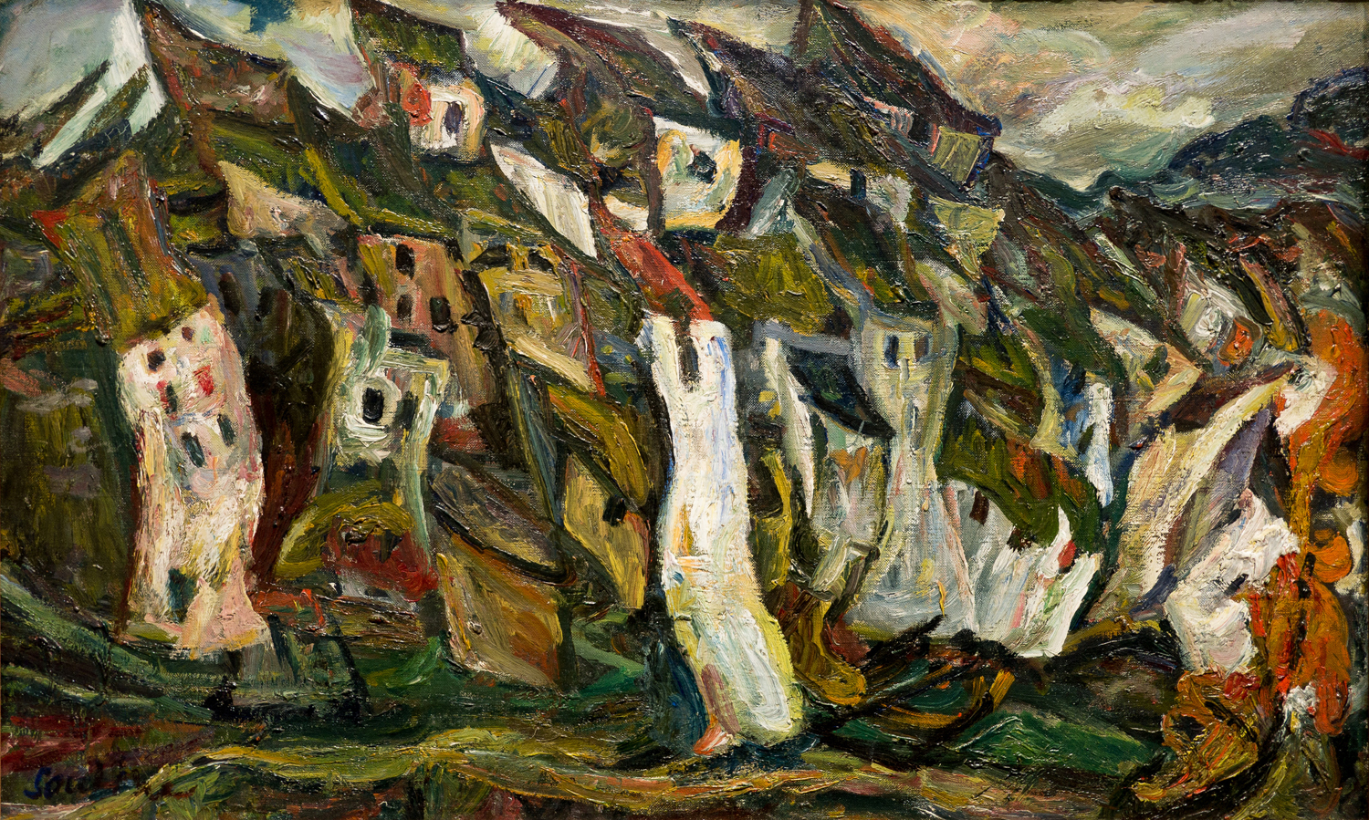 Les Maisons, 1921