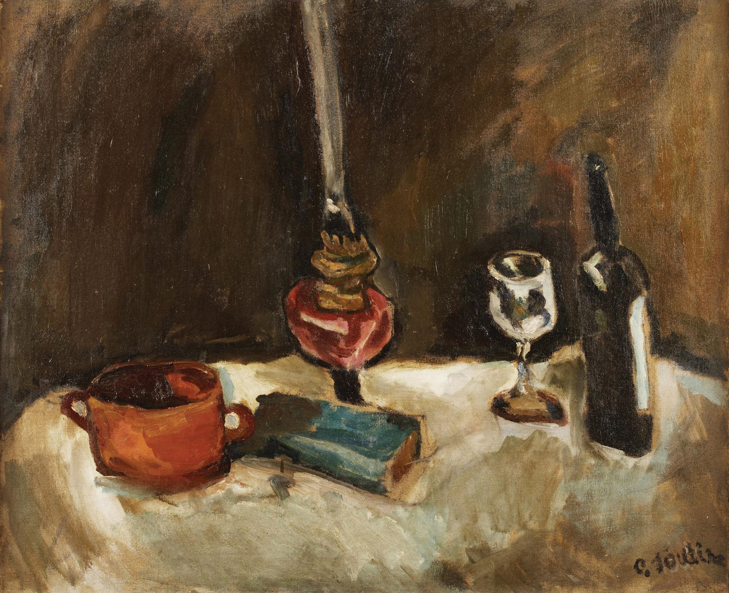 Nature Morte a la Lampe (Sill Life with a Lamp), c. 1916