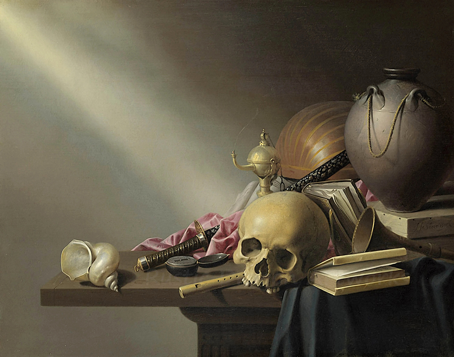 Still Life: An Allegory of the Vanities of Human Life, c. 1640