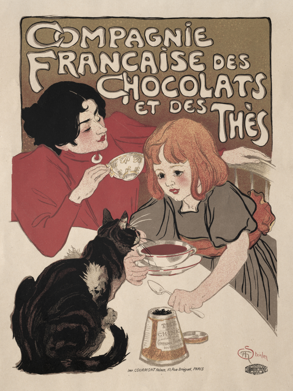 Compagnie Francaise des Chocolate et des Thes (French Company for Chocolate and Tea), 1895
