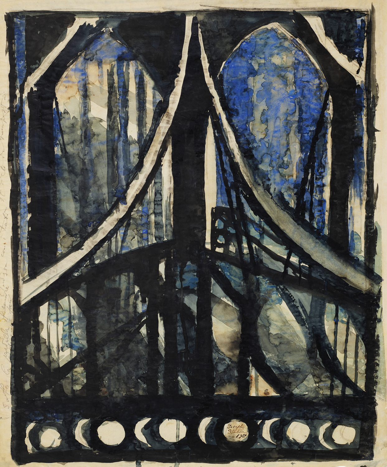 Study for the Brooklyn Bridge, 1922